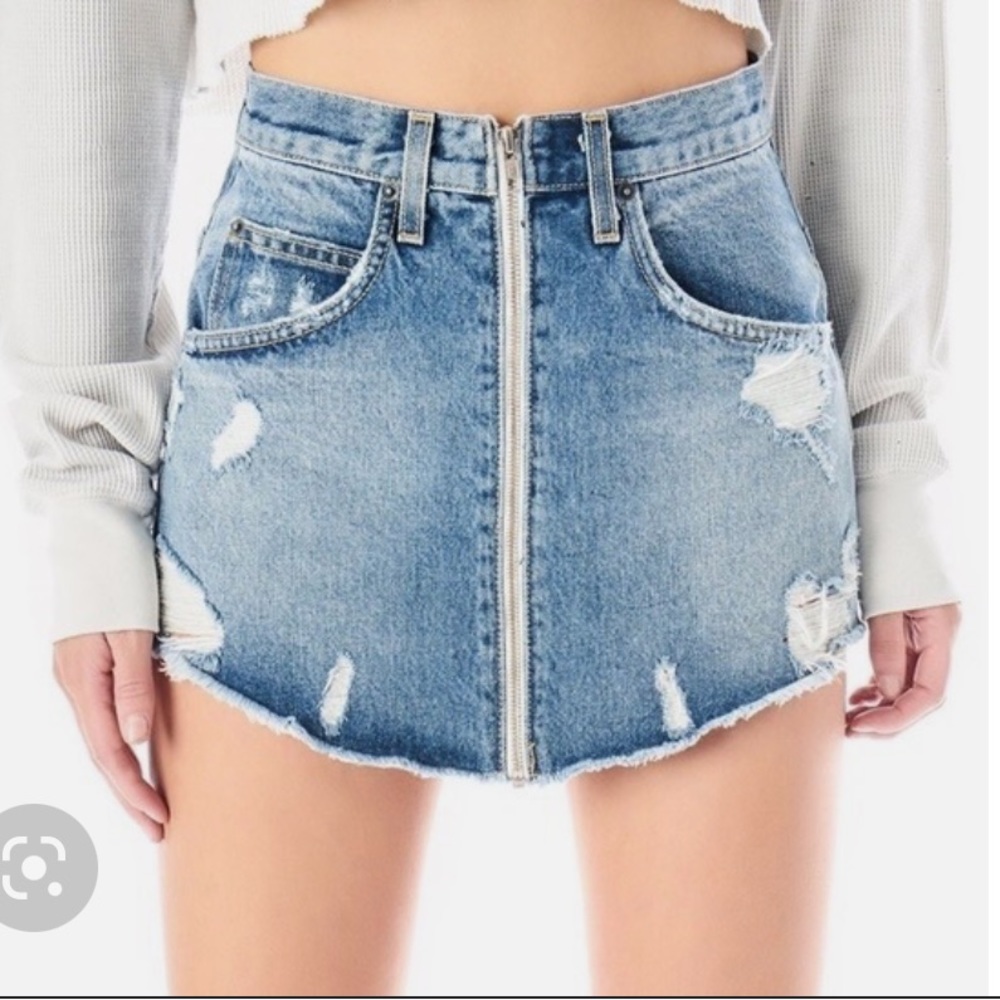 LF Carmar denim jean skirt 26